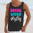Social Worker Work Coworkers Best Friend Graduation MSW Unisex Tank Top
