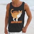 SOCIALLY AWKWARD FUNNY CAT ANTISOCIAL INTROVERT WEIRD Unisex Tank Top SOCIALLY AWKWARD FUNNY CAT ANTISOCIAL INTROVERT WEIRD Unisex Tank Top