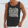 St Patricks Day Masters Degree MSW Graduation Social Work Unisex Tank Top