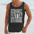 Straight Outta 8th Grade Shirt Eighth Grade Graduation Unisex Tank Top