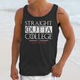 Straight Outta College Shirt Class Of 2018 Graduation Unisex Tank Top