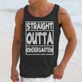 Straight Outta Kindergarten Shirt Great Graduation Idea Unisex Tank Top