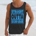 Straight Outta Second Grade Graduation Class Unisex Tank Top