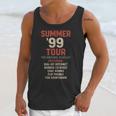 Summer 99 Tour Original Playlist Retro Nostalgia Unisex Tank Top