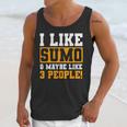 Sumo Wrestling Introvert Wrestler Sumotori Japanese Sport Unisex Tank Top