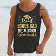 Super Proud Bonus Dad Of 2025 Graduate Graduation Family Unisex Tank Top