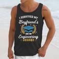 I Survived My Boyfriend's Engineering Degree Graduation Unisex Tank Top