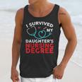 I Survived My Daughter's Nurse Degree School Graduation Unisex Tank Top