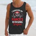 i Survived My Fiance's Nursing Degree Graduation Gifts Unisex Tank Top