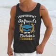 I Survived My Girlfriend's Bachelor's Degree Graduation Unisex Tank Top