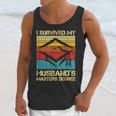 I Survived My Husband's Master's Degree Graduation Unisex Tank Top
