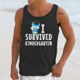 I Survived Kindergarten Graduation Kids Owl Grad Unisex Tank Top