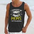 i Survived My Mom's EdD Dissertation Graduation Mom EdD Unisex Tank Top