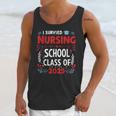 I Survived Nursing School Class Of 2025 Nurse Graduation Unisex Tank Top