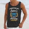 I Survived My Sister's Nursing Degree Graduation Unisex Tank Top