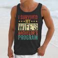 i Survived My Wife Bachelor's Degree Wife Graduation Unisex Tank Top