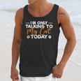 Im Only Talking To My Cat Today Cat Owner Introvert Unisex Tank Top Im Only Talking To My Cat Today Cat Owner Introvert Unisex Tank Top