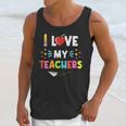 Teens Graduation I Heart My Teacher I Love My Teachers Unisex Tank Top