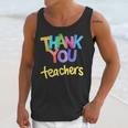 Thank You Teacher Appreciation Graduation Men Women Girls Kids Unisex Tank Top