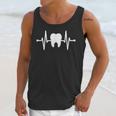 Tooth Heartbeat Dentist Graduation Party Dental Heartbeat Unisex Tank Top