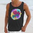 Totally 80's Tie Dye Retro Vibes 1980s Style Nostalgia Unisex Tank Top Totally 80's Tie Dye Retro Vibes 1980s Style Nostalgia Unisex Tank Top