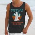 Trust Me I'Ve Got A Human Services Degree College Graduation Unisex Tank Top