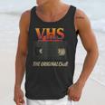 VHS Tape Nostalgia Old School Technology Humor Unisex Tank Top