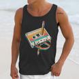 Vintage Pencil Rewind Cassette Tape Nostalgia Party 80s 90s Unisex Tank Top