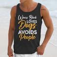 Wears Loves Dogs Avoids People I Introvert Unisex Tank Top