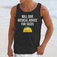 Will Give Medical Advice For Tacos Shirt Nurse Graduation MD Unisex Tank Top