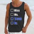 Zeta Phi Beta Doctor Graduation Zeta Phi Beta HBCU Doctor Unisex Tank Top