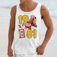 80s Vibes Mixed Tapes & Roller Skates 1981 Nostalgia Retro Unisex Tank Top
