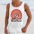 AntiSocial Worker Anti-Social Social Worker Introvert Unisex Tank Top