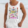 Back To 90's Christmas Nostalgia Quotes Graphic Premium Tri-Blend Unisex Tank Top