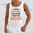 Bar Exam Tee Shirt Law School Graduation Unisex Tank Top