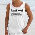 Bookish Book Nerd Introvert Reading Addiction Bookworm Unisex Tank Top