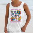 Born In The 80s Raised In The 90s Nostalgia Retro Memories Premium Tri-Blend Unisex Tank Top