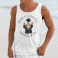 Boys Girls Preschool Graduate Sloth Graduation Cap Unisex Tank Top