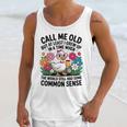 Call Me Old Seniors Nostalgia Retro Humor Casual Unisex Tank Top