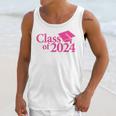 Class Of 2024 Pink For Girls And Women Graduation Unisex Tank Top