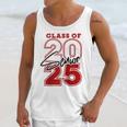 Class Of 2025 Senior 2025 Graduation Red Raglan Baseball Tee Unisex Tank Top