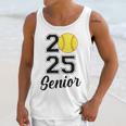 Class Of 2025 Softball Senior Graduation Graduate Women Unisex Tank Top