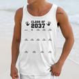 Class Of 2037 Handprint Grow With Me Pre-k Graduation Unisex Tank Top