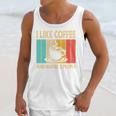 I Like Coffee And Maybe 3 People Introvert Anti-Social Unisex Tank Top