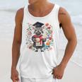 Cute Graduation Zebra Holding DiplomaShirt Unisex Tank Top