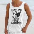 Elder Emo Club Skeleton Nostalgia It Wasn't a Phase Mom Unisex Tank Top
