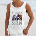 My Favorite Airman Calls Me Son Air Force Graduation Son Unisex Tank Top