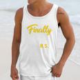 Finally Done With This BS Class Of 2025 College Graduation Premium Tri-Blend Unisex Tank Top