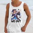 We Out Graduate Dabbing Anime Girl Grad Graduation Unisex Tank Top