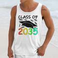 Graduation Class Of 2035 Hand Prints Space Pre-K -12th Grade Unisex Tank Top